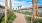 outdoor path with palm trees