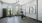 gym with stationary bike